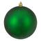 12ct. 4" 4-Finish Green Shatterproof Ball Ornaments